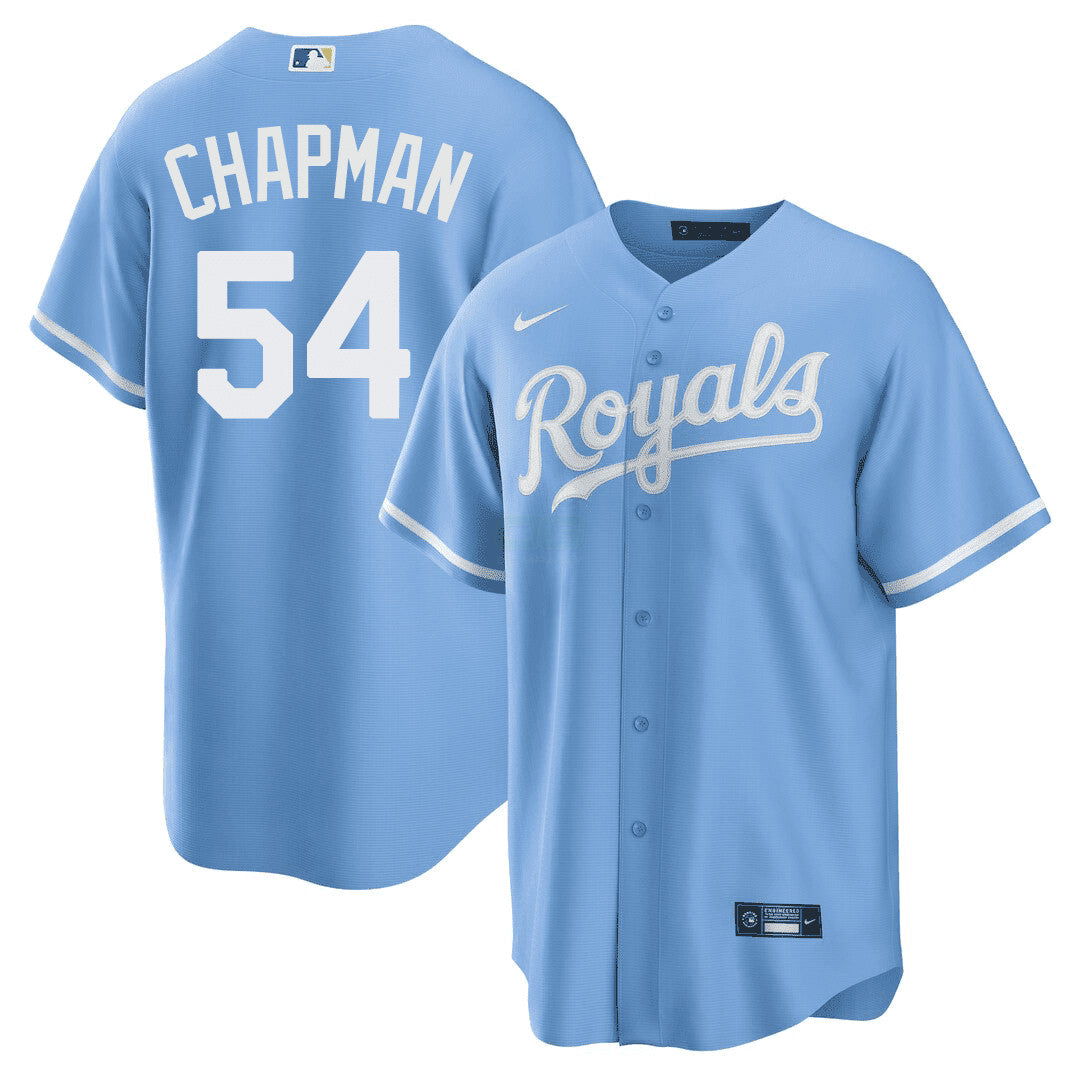 MLB Kansas City Light Blue Jersey