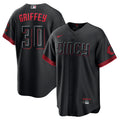 MLB Ken Griffey Jr. Cincinnati 2023 City Connect Black Jersey - Black
