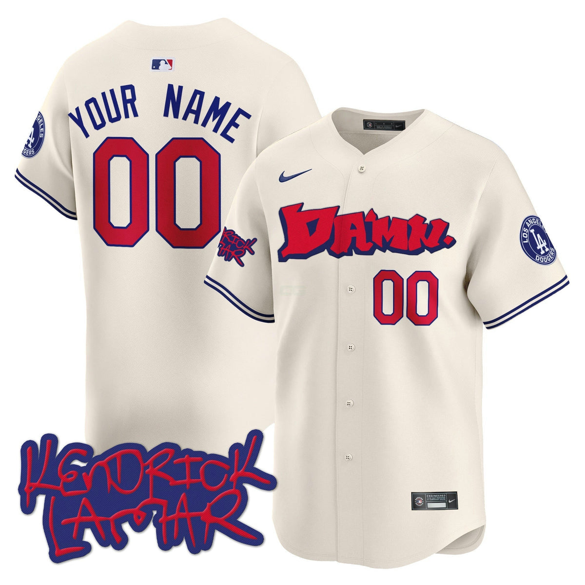 MLB Kendrick Lamar Vapor Premier Limited Jersey