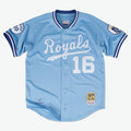 MLB Kansas City Royals Light Blue Kansas City 1987 Jersey