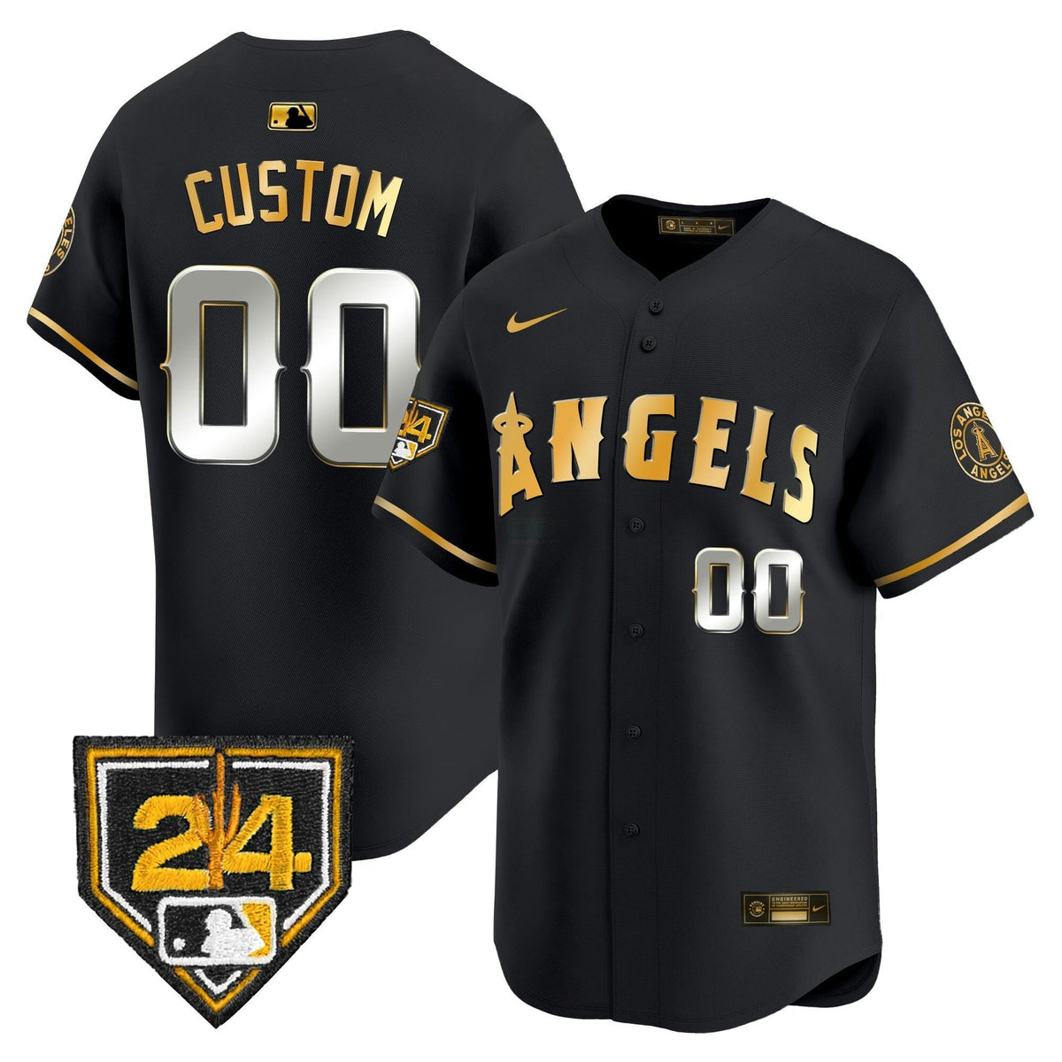 MLB Los Angeles 2024 Spring Training Patch Vapor Premier Limited Jersey