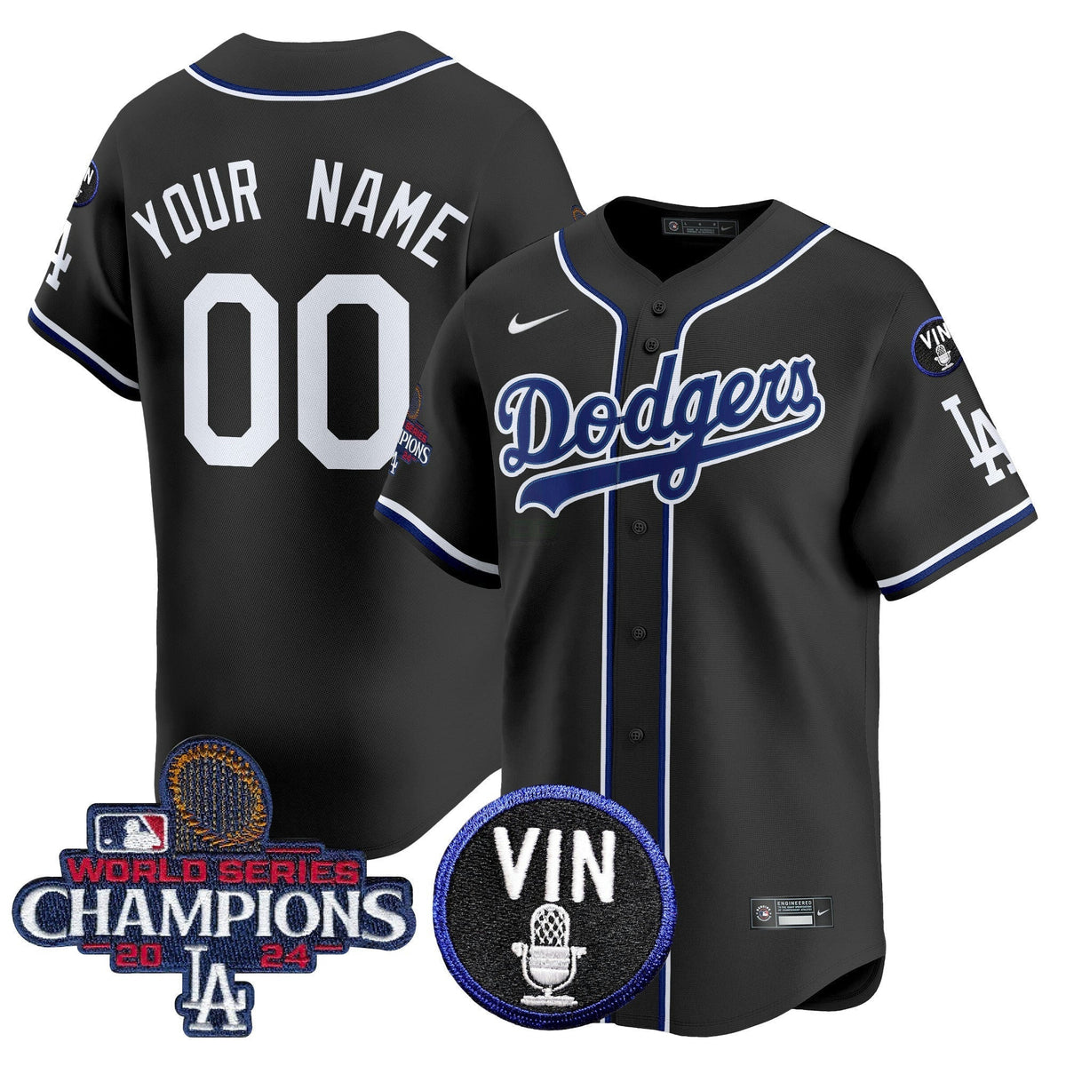 MLB Los Angeles 2025 Lights Out Vapor Premier Limited Jersey - Custom