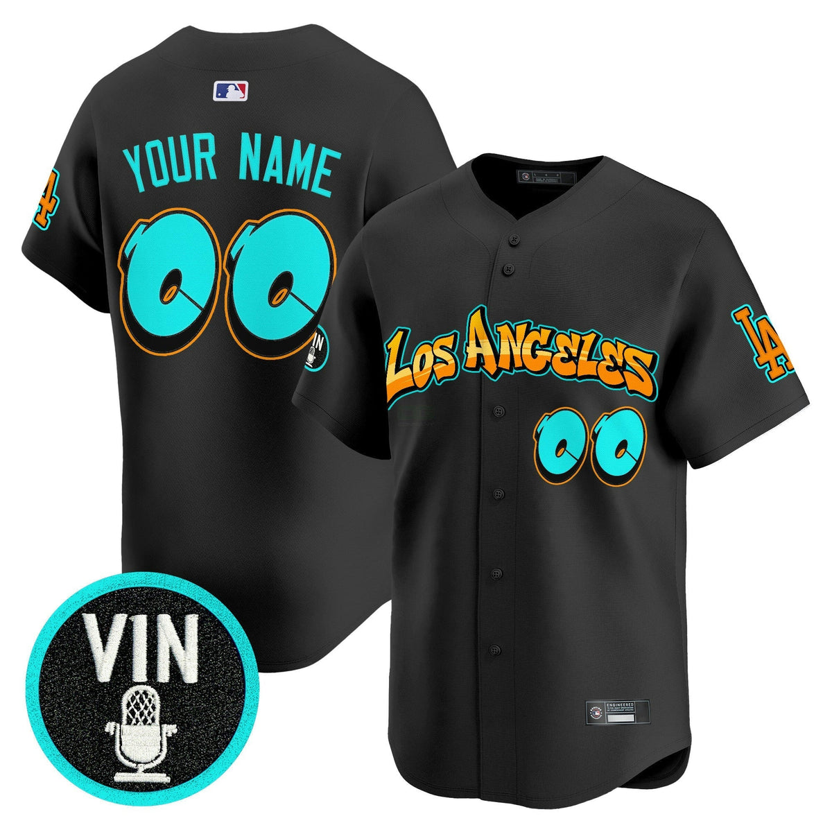 MLB Los Angeles ‘Graffiti Street Style Edition’ Vapor Premier Limited Jersey