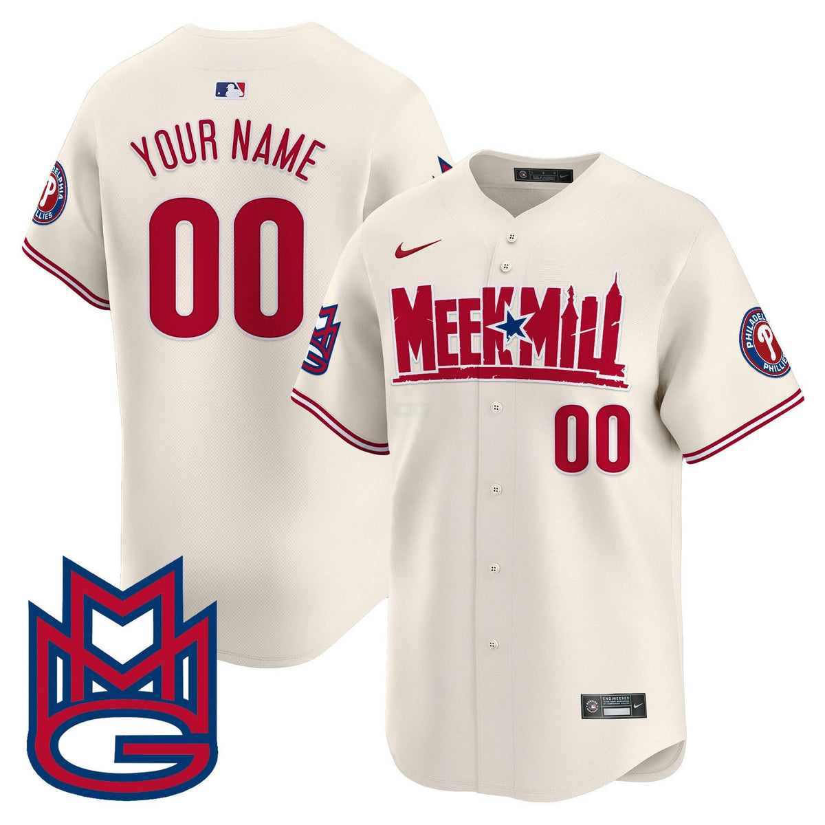 MLB Meek Mill Vapor Premier Limited Jersey
