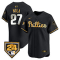 MLB Philadelphia Phillies Men’s 2024 Spring Training Patch Vapor Premier Limited Jersey