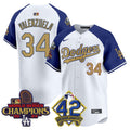 MLB Men’s 2024 World Series Champions & Jackie Robinson Patch Vapor Premier Limited Jersey
