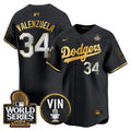 MLB Men’s 2024 World Series Gold Trim Vapor Premier Limited Jersey V2