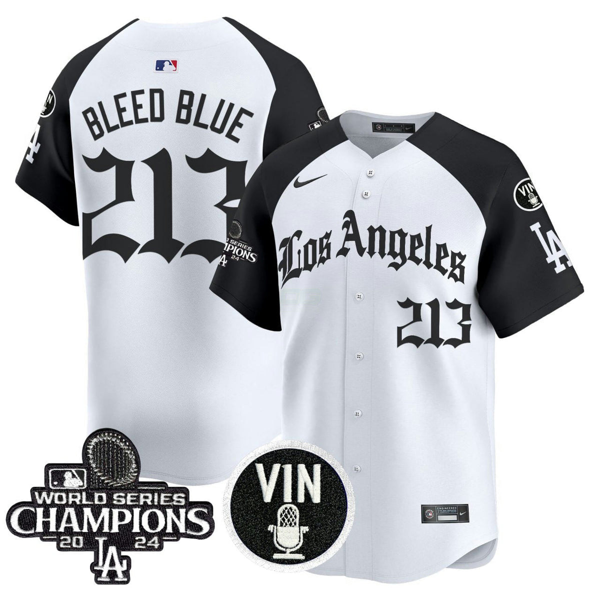MLB Men’s 2025 LA Gothic Style Vapor Premier Limited Jersey