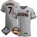 MLB Men’s Arizona Jersey 2023 World Series & 25th Anniversary Patch Jersey