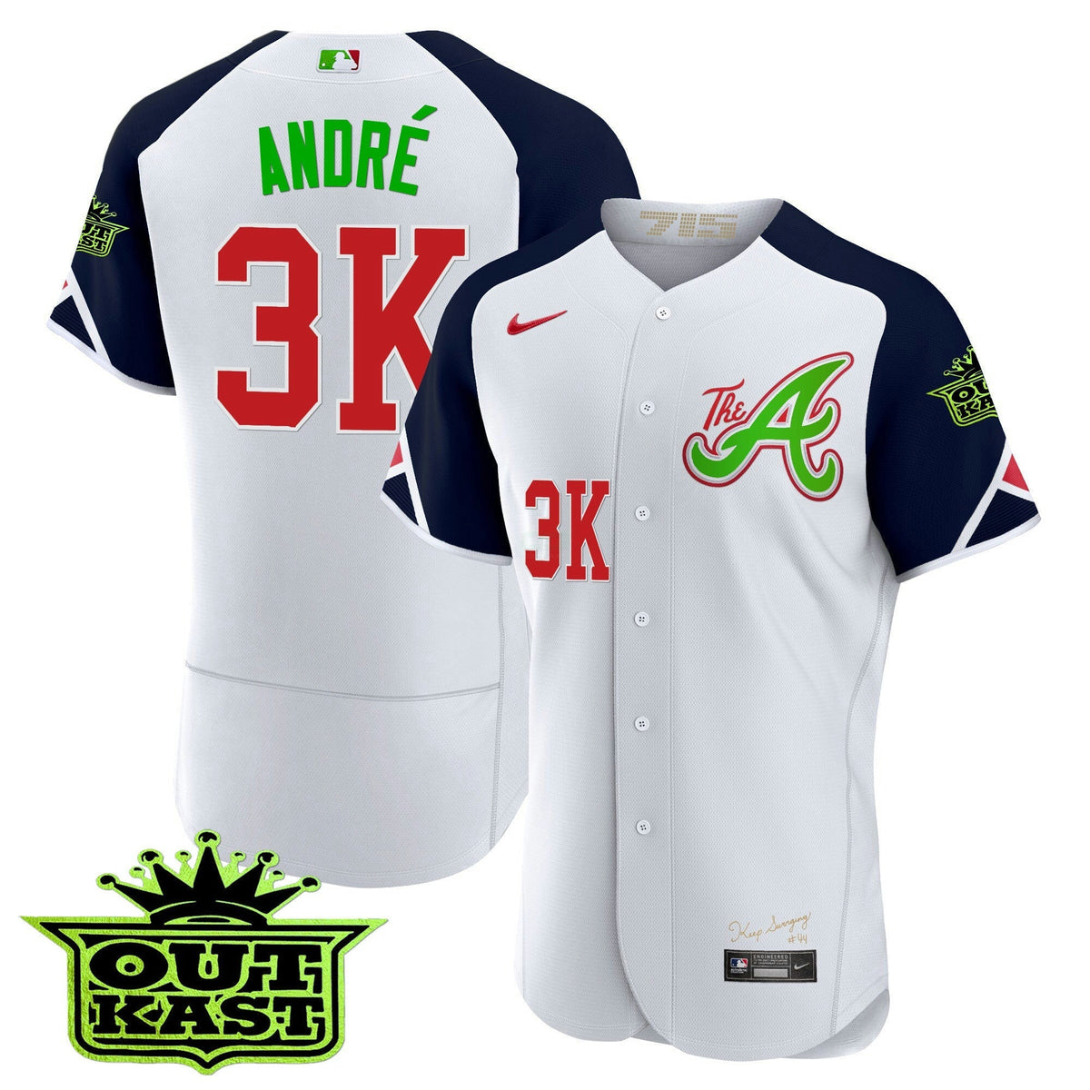 MLB Men’s Atlanta Atliens City Connect Flex Base Jersey