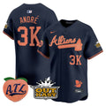 MLB Men’s Atlanta Atliens & Peach Vapor Premier Limited Jersey