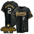 MLB Men’s Champions & Throwback Patch Gold Jersey V2