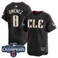 MLB Men’s Cleveland 2024 AL Central Division Champions Vapor Premier Limited Jersey
