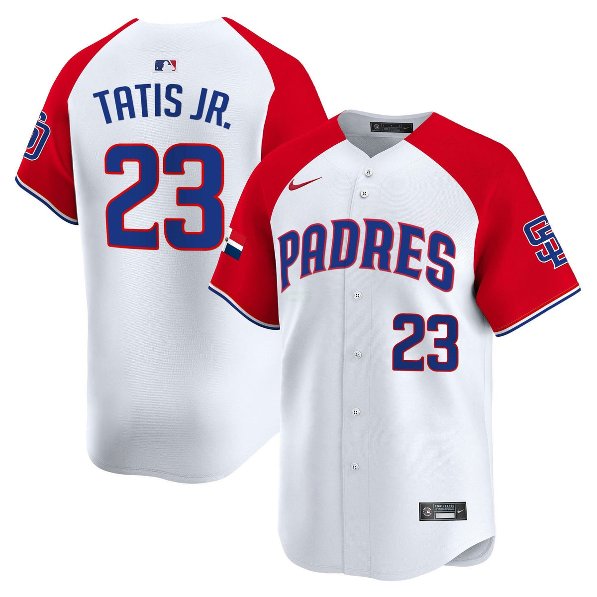 MLB Men’s Dominican Republic Vapor Premier Limited Jersey