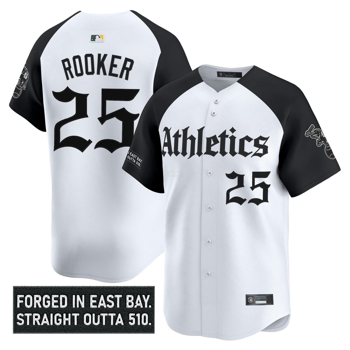 MLB Men’s ‘Gothic East Bay Edition’ Vapor Premier Limited Jersey