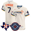 MLB Men’s Houston 2025 City Connect Texas Patch Vapor Premier Elite Jersey