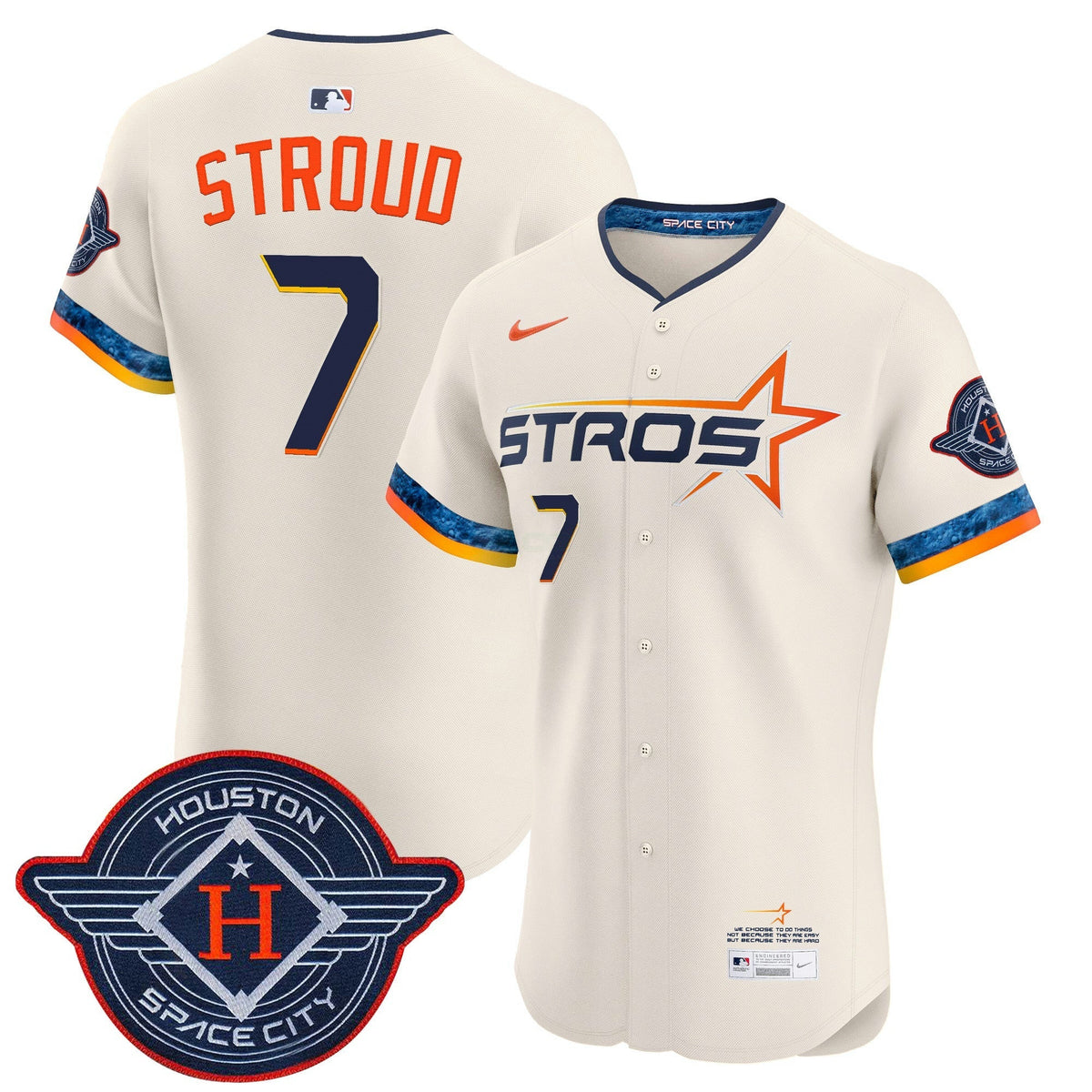 MLB Men’s Houston 2025 City Connect Vapor Premier Elite Jersey