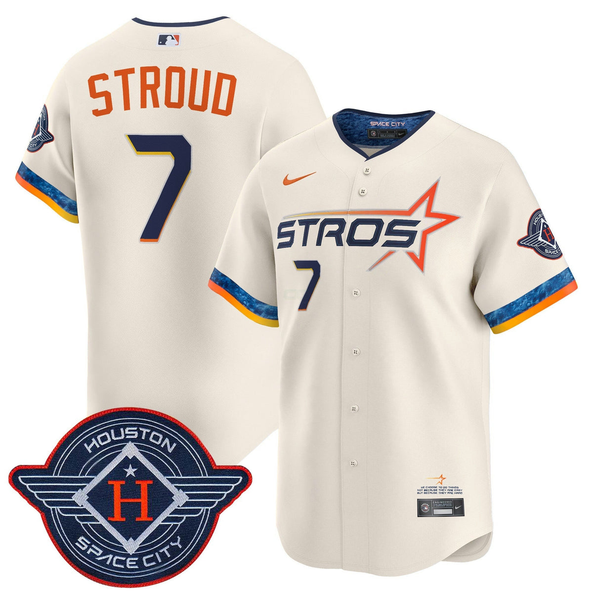 MLB Men’s Houston 2025 City Connect Vapor Premier Limited Jersey