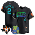 MLB Men’s Houston Cactus Jack Astro World Vapor Premier Limited Jersey