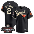 MLB Men’s Houston Cactus Jack Champions Patch Vapor Premier Limited Jersey