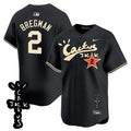 MLB Men’s Houston Cactus Jack Patch Vapor Premier Limited Jersey V2 – Stitched