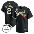 MLB Men’s Houston Cactus Jack Patch Vapor Premier Limited Jersey V5 – Stitched