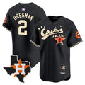 MLB Men’s Houston Cactus Jack Patch Vapor Premier Limited Jersey V7