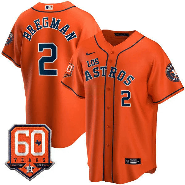 MLB Men’s Houston – “Los ” Hispanic Heritage 60th Anniversary Patch Jersey