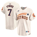 MLB Men’s Houston Throwback Cooperstown Vapor Premier Limited Jersey