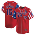 MLB Men’s Kansas City 2025 Independence Day Vapor Premier Limited Jersey