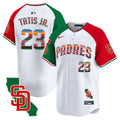MLB San Diego Padres Men’s Mexico California Patch Vapor Premier Limited Jersey V3