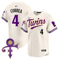 MLB Men’s Minnesota Prince Patch Vapor Premier Limited Jersey V3