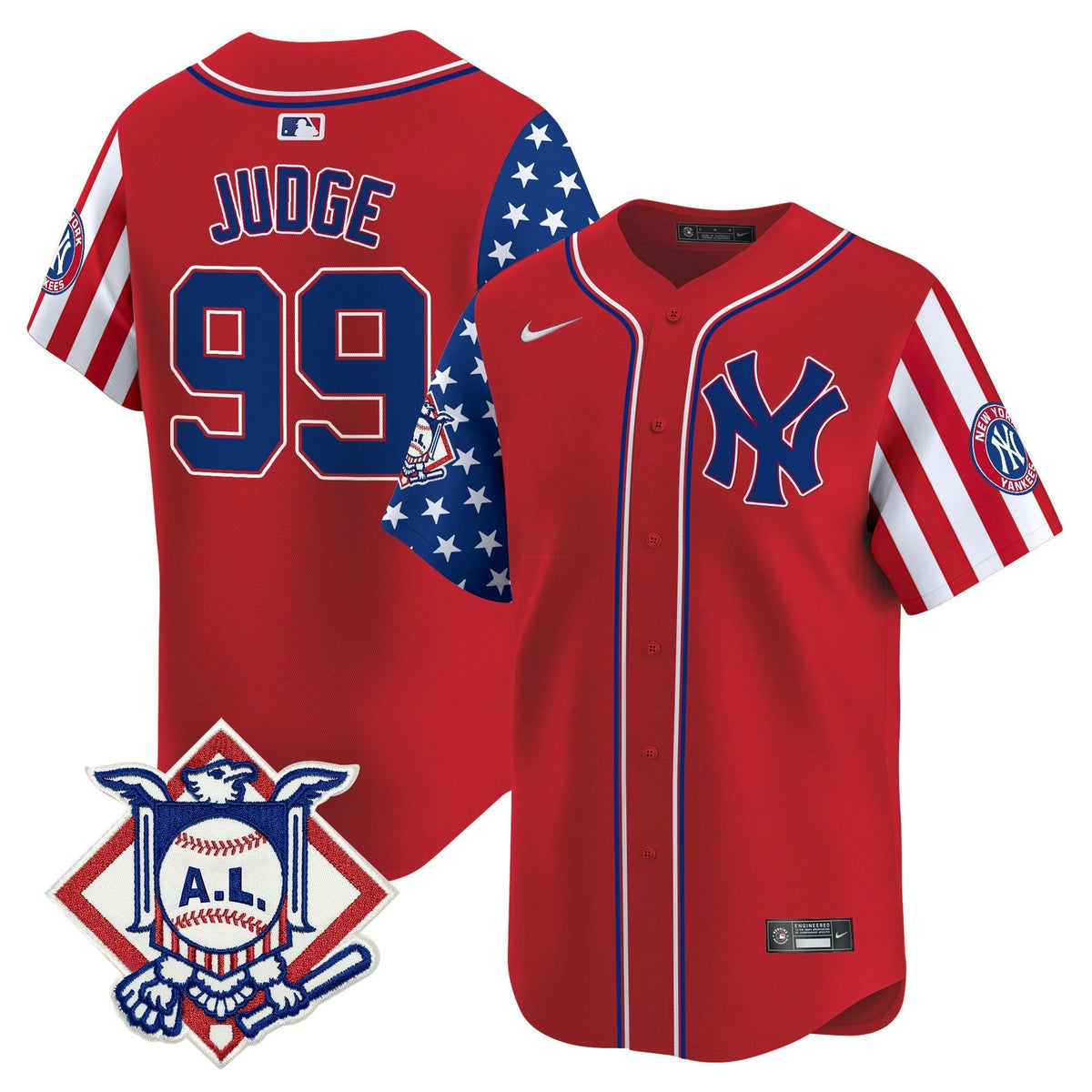 MLB Men’s New York 2024 Fourth of July Vapor Premier Limited Jersey