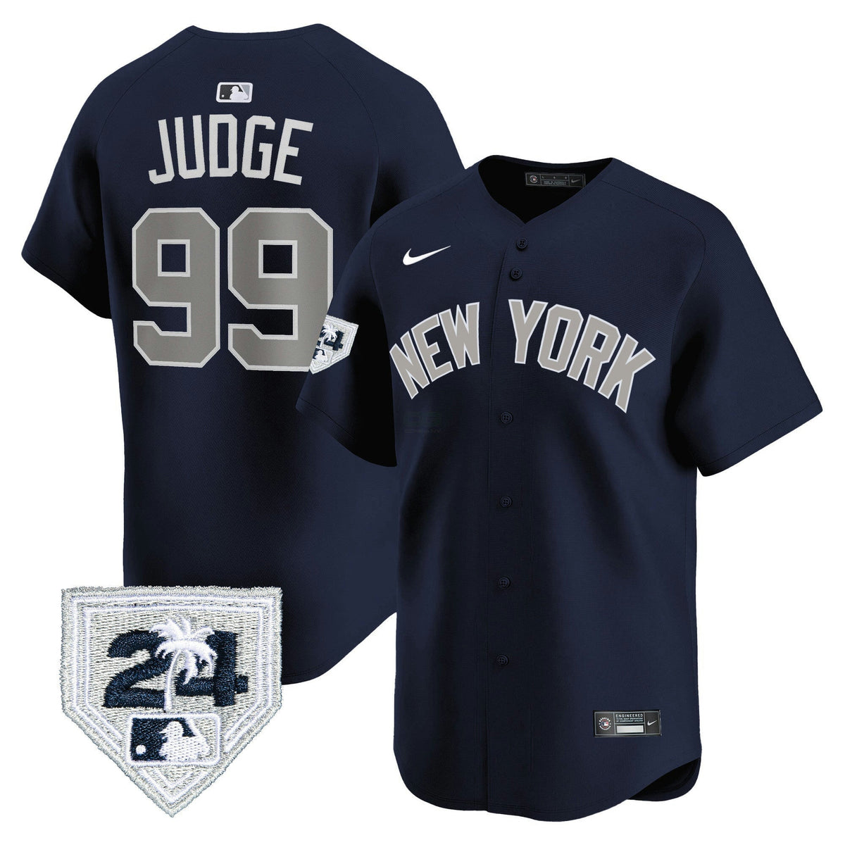 MLB Men’s New York 2024 Spring Training Patch Vapor Premier Limited Jersey