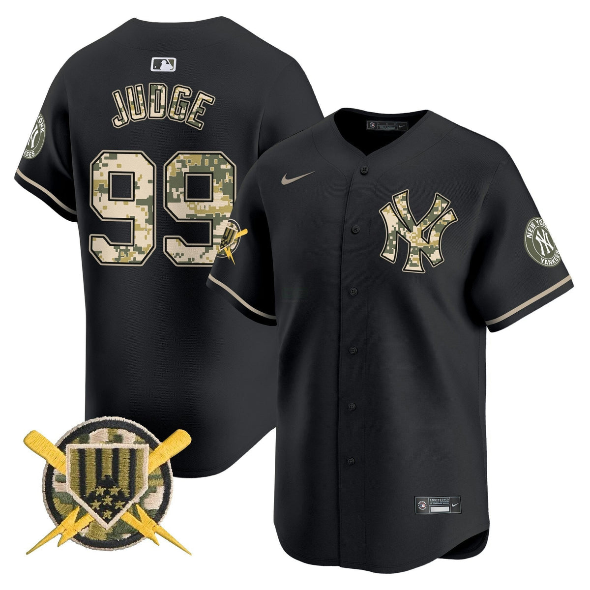 MLB Men’s New York Armed Forces Day Vapor Premier Limited Jersey