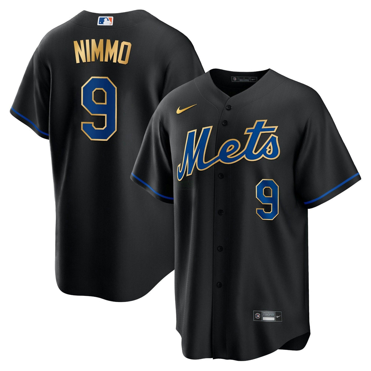 MLB Men’s New York Gold Trim Jersey
