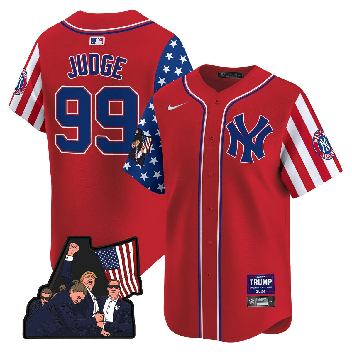 MLB Men’s New York Make American Great Again Vapor Premier Limited Jersey