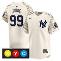 MLB New York Yankees Men’s New York Subway Style Vapor Premier Limited Jersey – Stitched