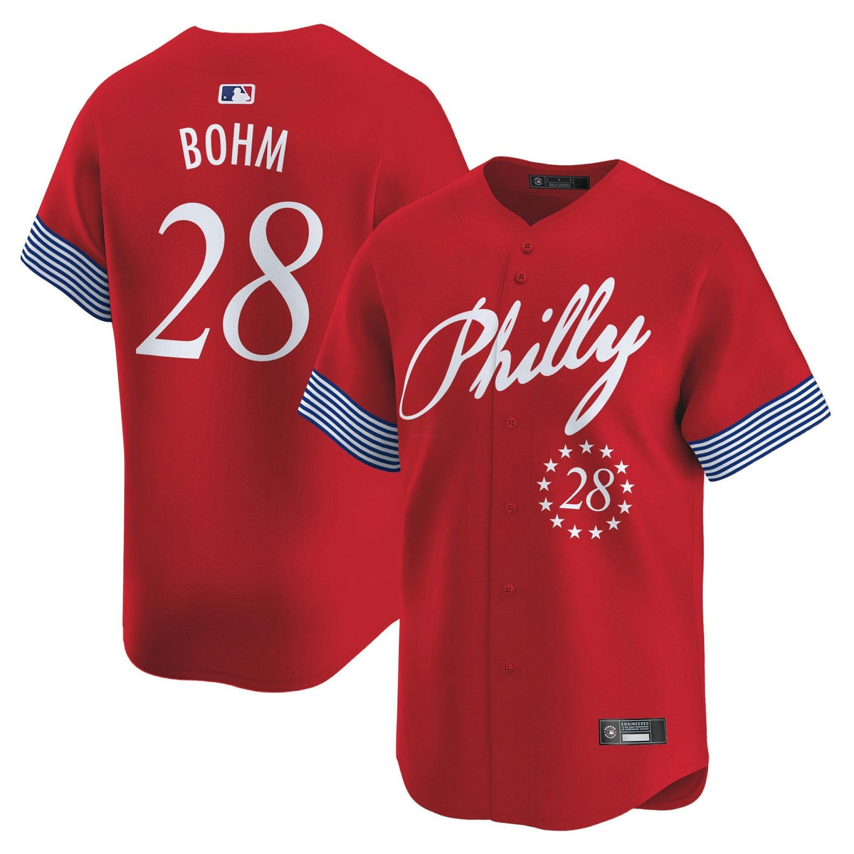 MLB Men’s Philadelphia 2025 Independence Day Vapor Premier Limited Jersey V2