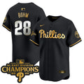 MLB Men’s Philadelphia 2025 NL East Division Champions Patch Vapor Premier Limited Jersey