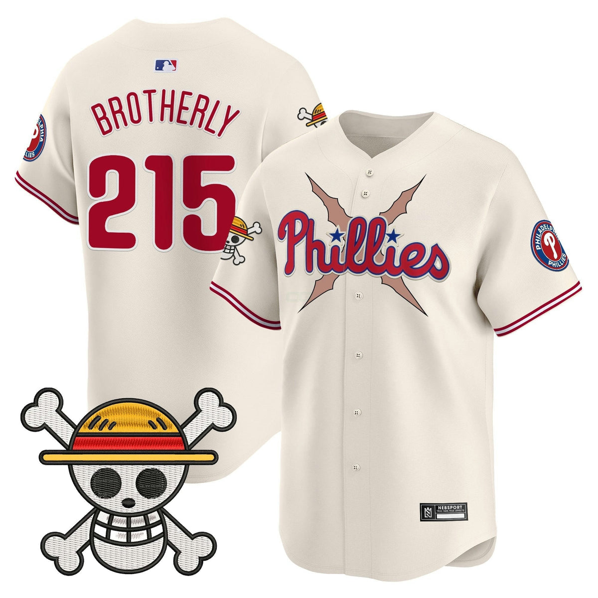 MLB Men’s Philadelphia x One Piece 2025 Vapor Premier Limited Jersey
