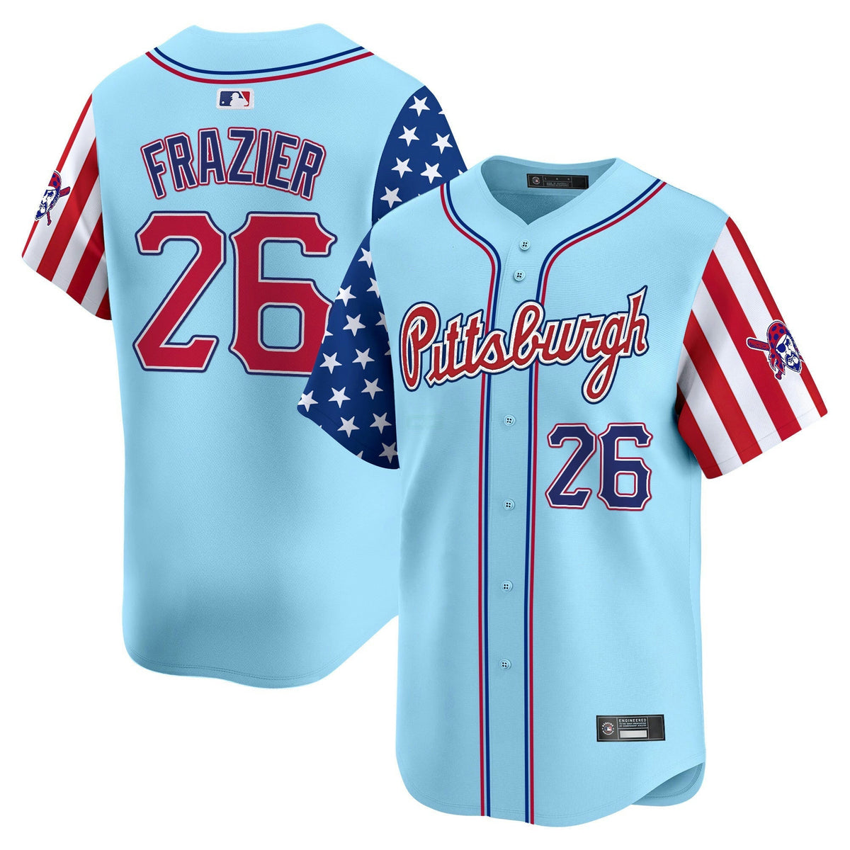 MLB Men’s Pittsburgh 2025 Independence Day Vapor Premier Limited Jersey