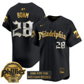 MLB Men’s ‘Retro Newspaper Edition’ Gold Vapor Premier Limited Jersey