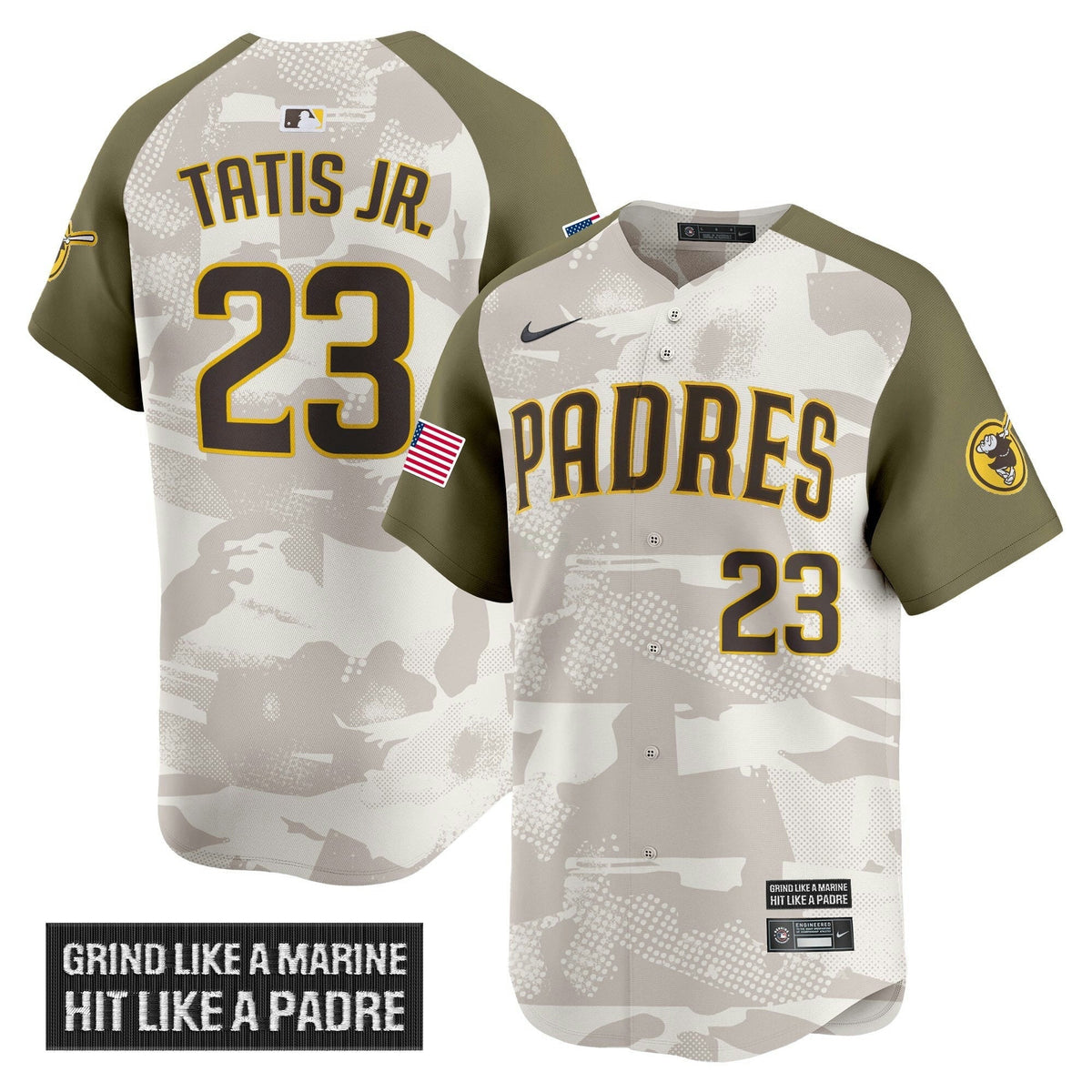MLB Men’s San Diego 2025 Armed Forces Day Vapor Premier Limited Jersey