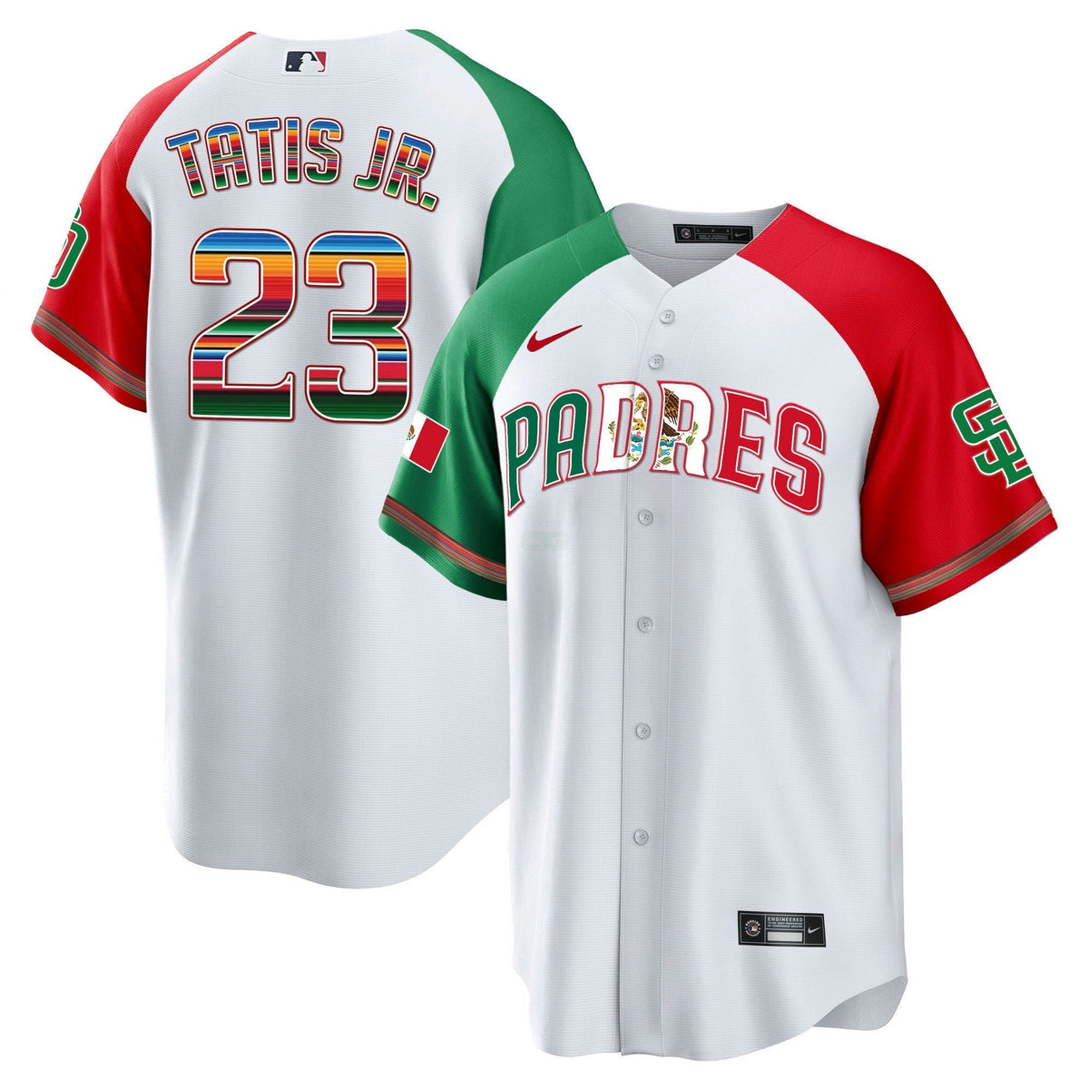 MLB Men’s San Diego Mexico Cool Base Limited Jersey V2