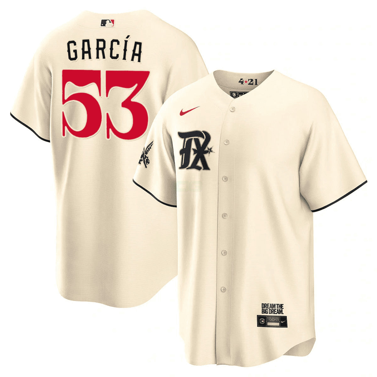 MLB Men’s Texas 2023 City Connect Collection V2 Jersey