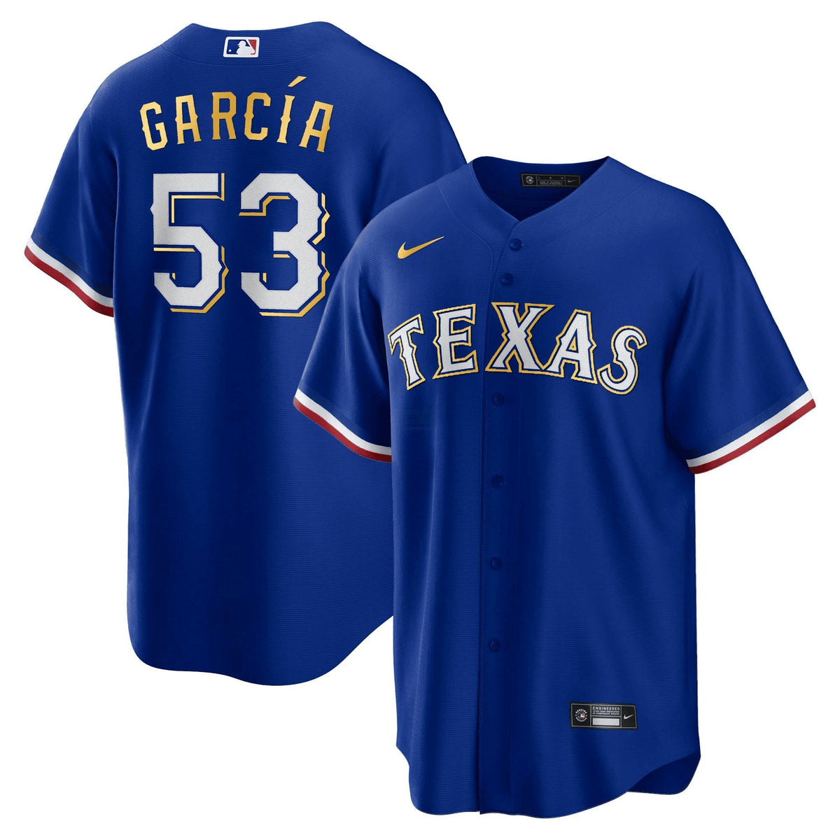 MLB Men’s Texas 2023 Gold Trim Jersey