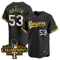 MLB Men’s Texas 2023 World Series Champions Gold Trim Vapor Premier Limited Jersey