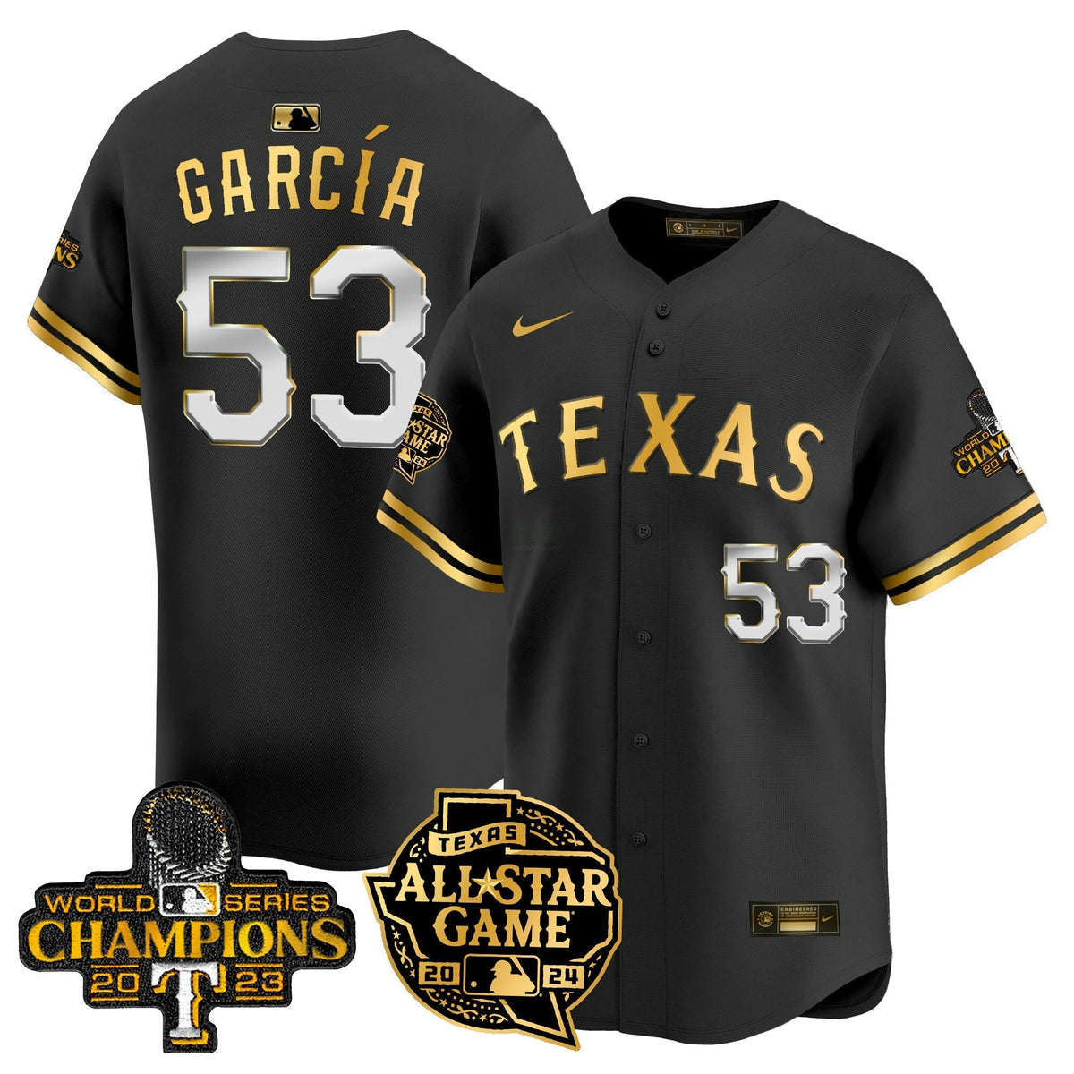 MLB Men’s Texas 2024 All Star Game Patch Vapor Premier Limited Jersey