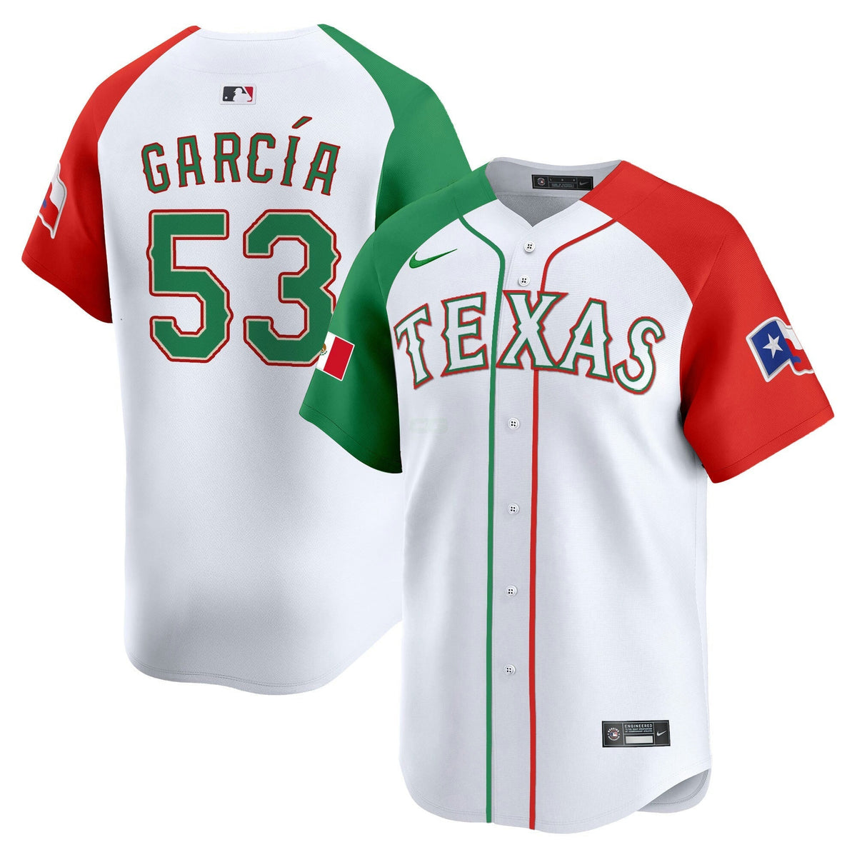 MLB Men’s Texas Mexico Vapor Premier Limited Jersey